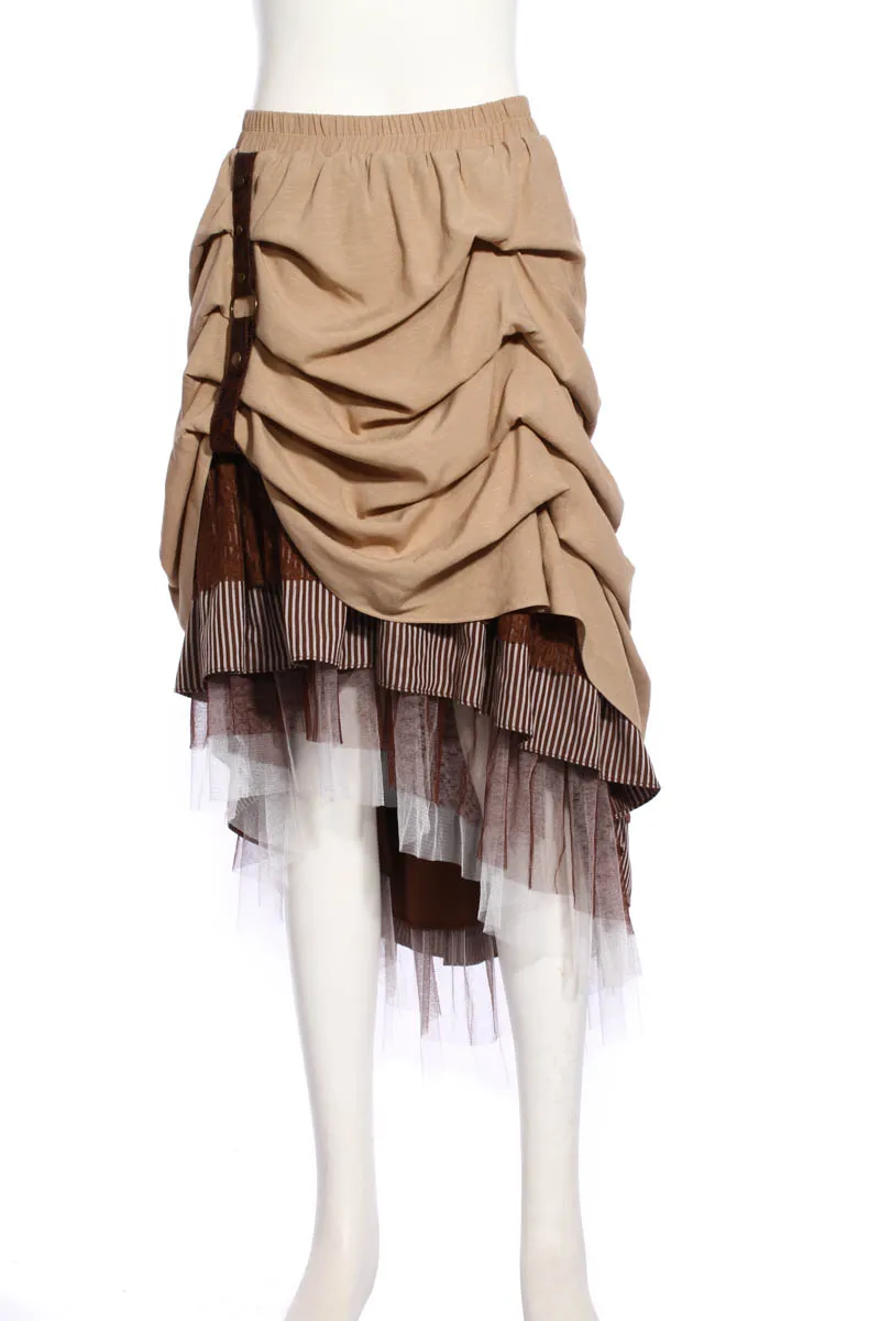 

RQ серия стимпанк лоскутное плиссированные юбки в готическом стиле, Стиль весна женские высокие сапоги на плоской подошве Длина юбка женска...