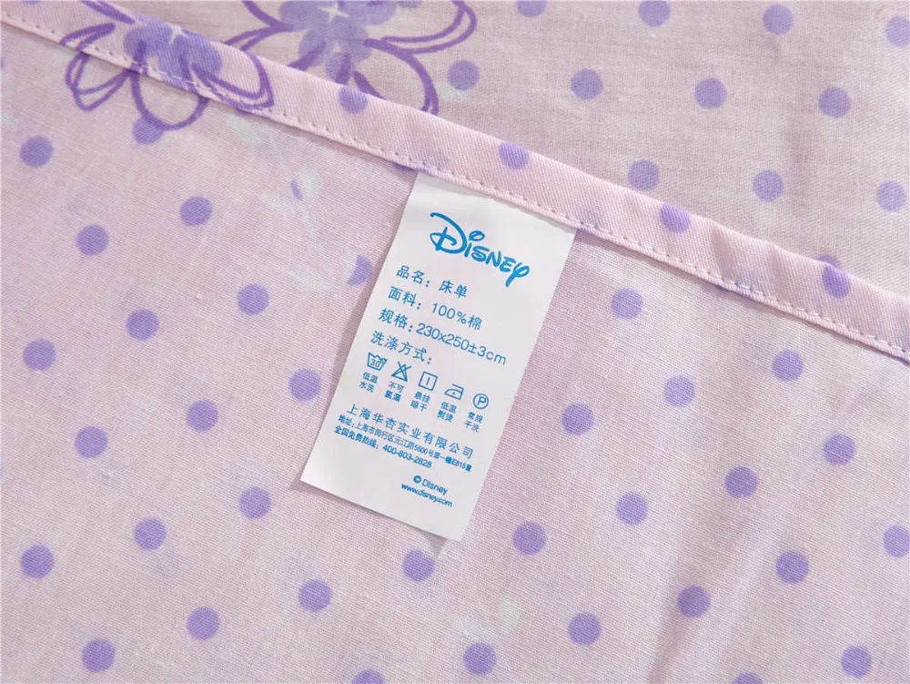 Одеяло принцессы Комплект постельного белья из хлопка постельное белье с