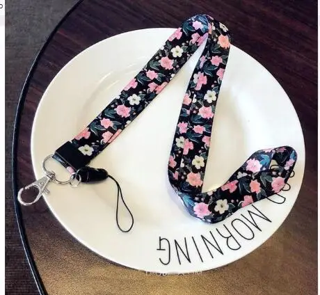 1 шт. мультфильм аниме Микки цветы собаки медведи ПВХ DIY шеи ремни Lanyards ID карты, ключ condolнуем ремень Смешанные дети девочки мальчики подарки