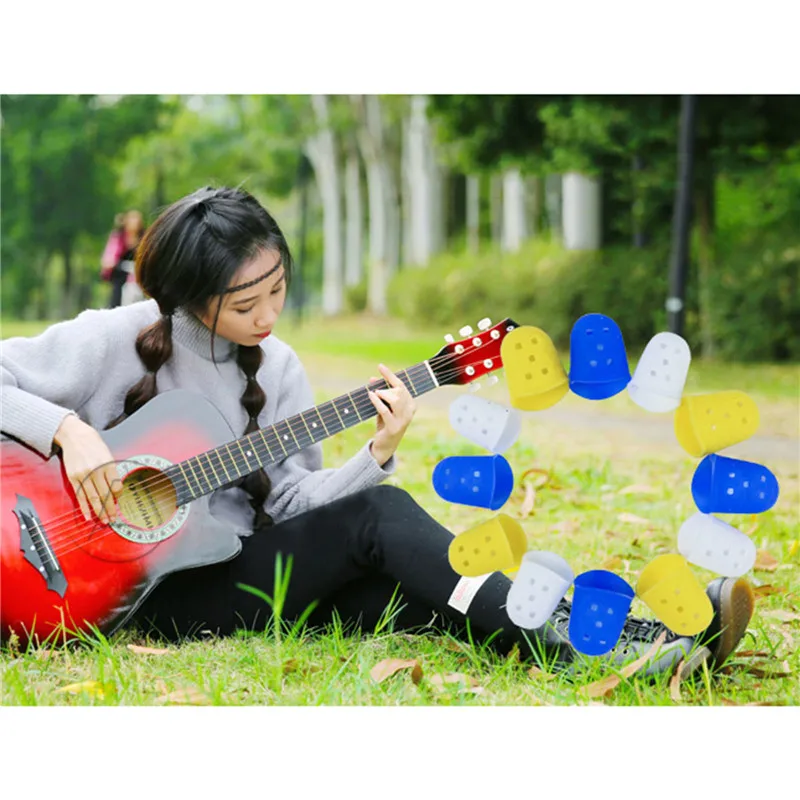 1 шт. Новинка хит продаж пальчиковые гитарные палочки Giutar Plectrum силиконовые