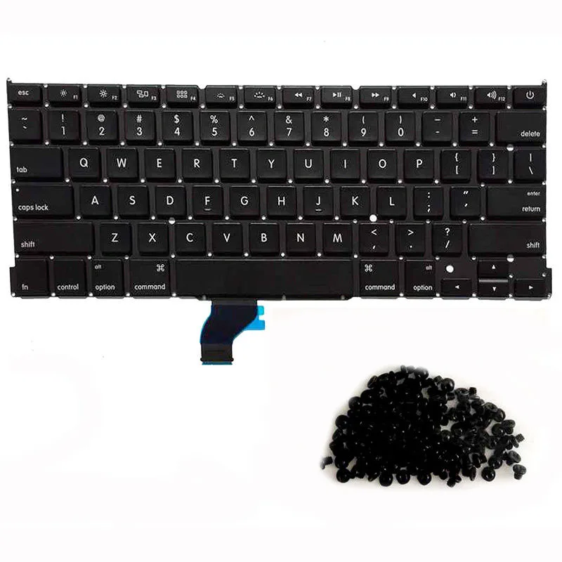 Wolive совершенно новые винты для клавиатуры 100 Φ Macbook Pro Air Retina A1398 A1502 A1425 A1466 A1534 |