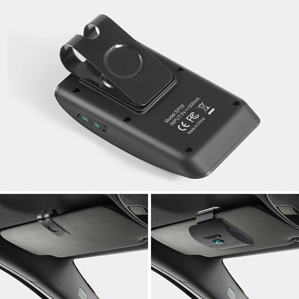 Автомобильный комплект громкой связи JINSERTA с Bluetooth автомобильный аудио адаптера