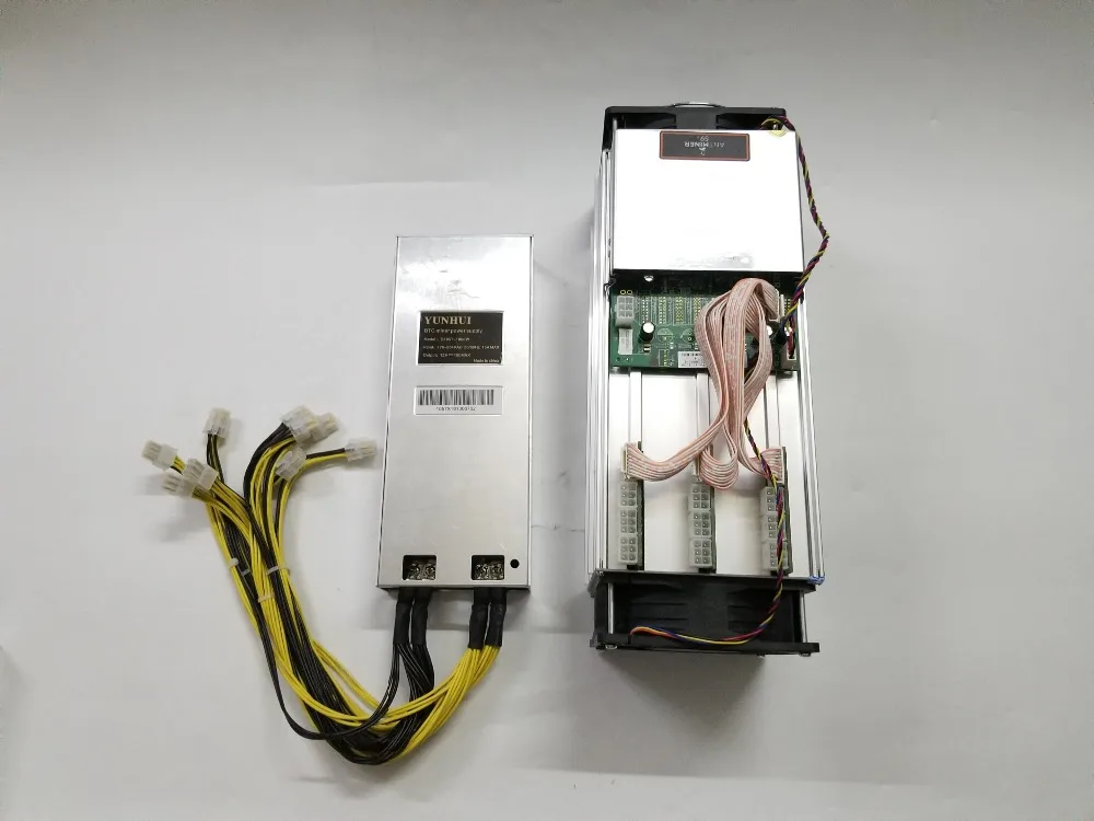 Майнер AntMiner S9 14T б/у Asic BTC BCH с блоком питания биткоинов лучше чем S11 S15 T15 T9 + WhatsMiner M3