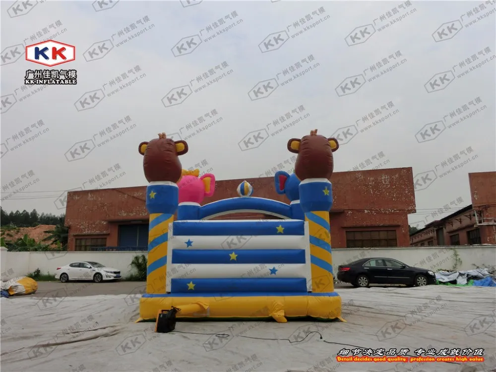 Надувной прыгающий замок батут животные клубный надувной дом в аренду|bouncy