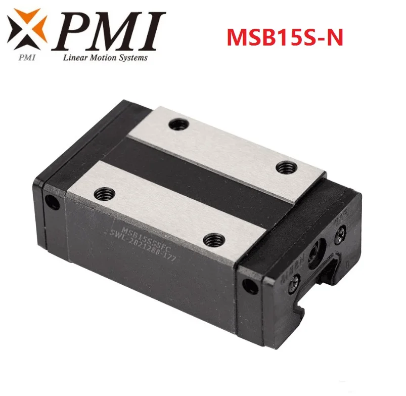 8 шт./лот оригинальный тайваньский PMI MSB15S N MSB15SSSFC линейный направляющий скользящий