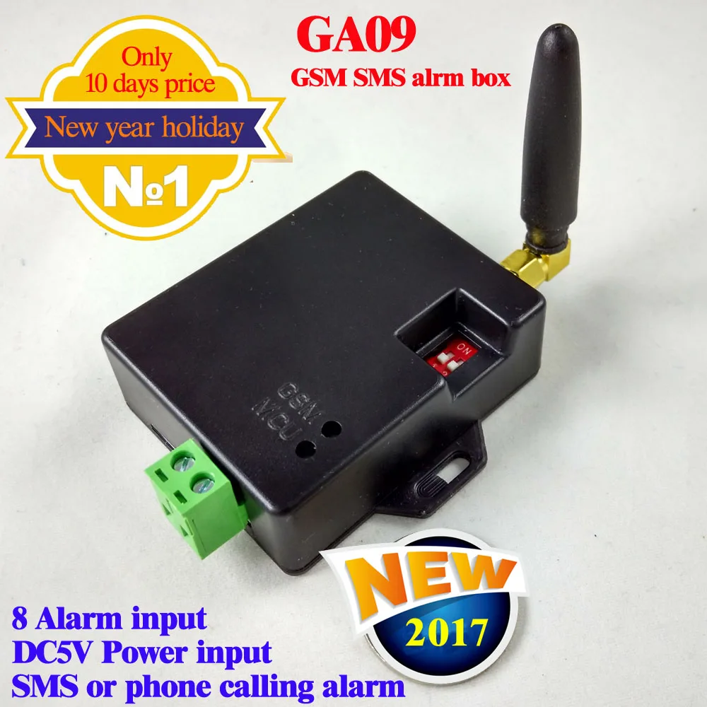 Новинка 2017 бесплатная доставка 8 канальная GSM sms сигнализация для домашней