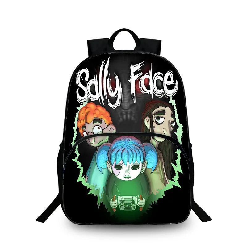 Игровой рюкзак Sally face для мальчиков и девочек школьные сумки Детские книжные