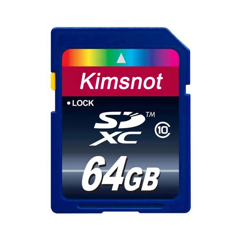 Карта памяти Kimsnot SD карта 8 ГБ 16 32 64 SDHC SDXC класс 10 3D цифровая камера горячая