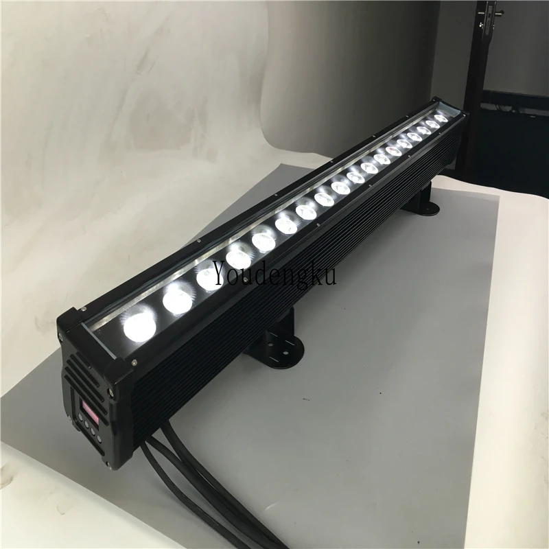 Уличная светодиодная настенная шайба 18*3 Вт 3 в 1 декоративная уличная DMX RGB IP65 |