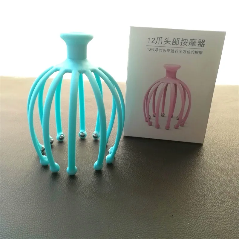 Массажер для головы стальная шариковая головка регулирующая и привлекательная 12