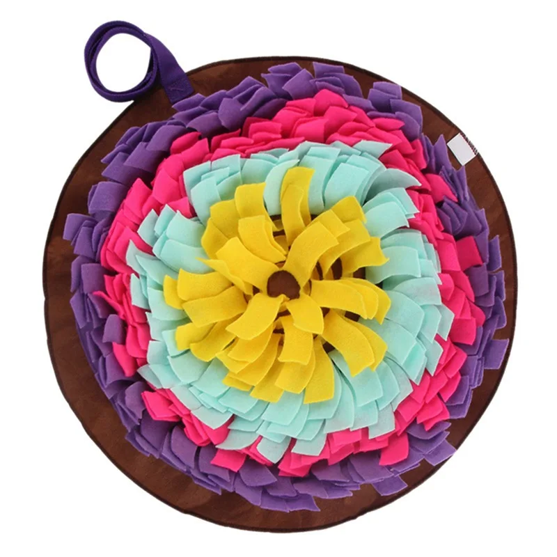 Pet Dog Smell Training Toys Pet Sniffing Pad Washable Training Blanket Feeding Mat Piecing Dog Foraging Skills Toys