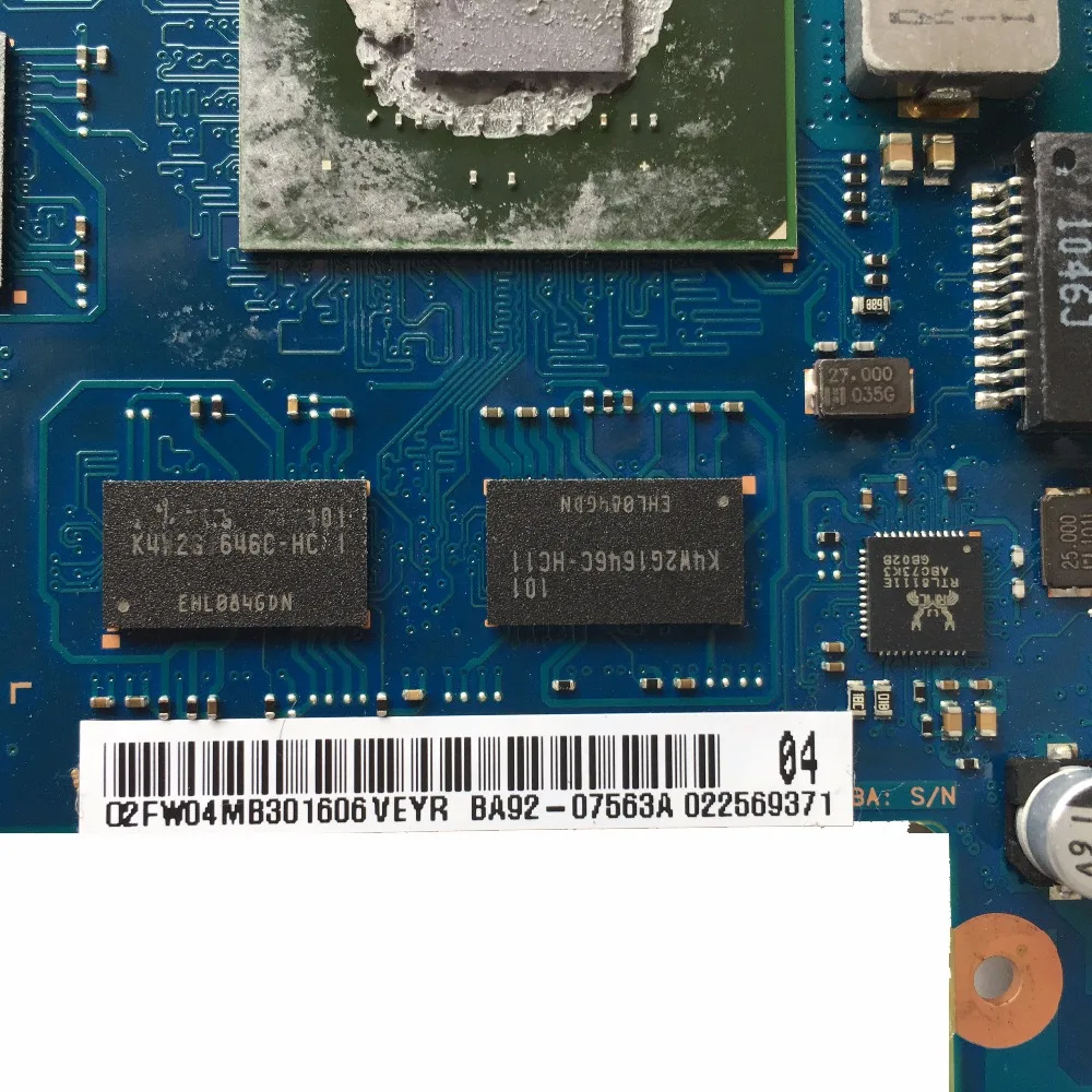 Reboto для samsung RF511 материнская плата для ноутбука BA92-07563A BA41-01473A GT540M 2 Гб HM65 DDR3 Материнская плата протестированная Быстрая