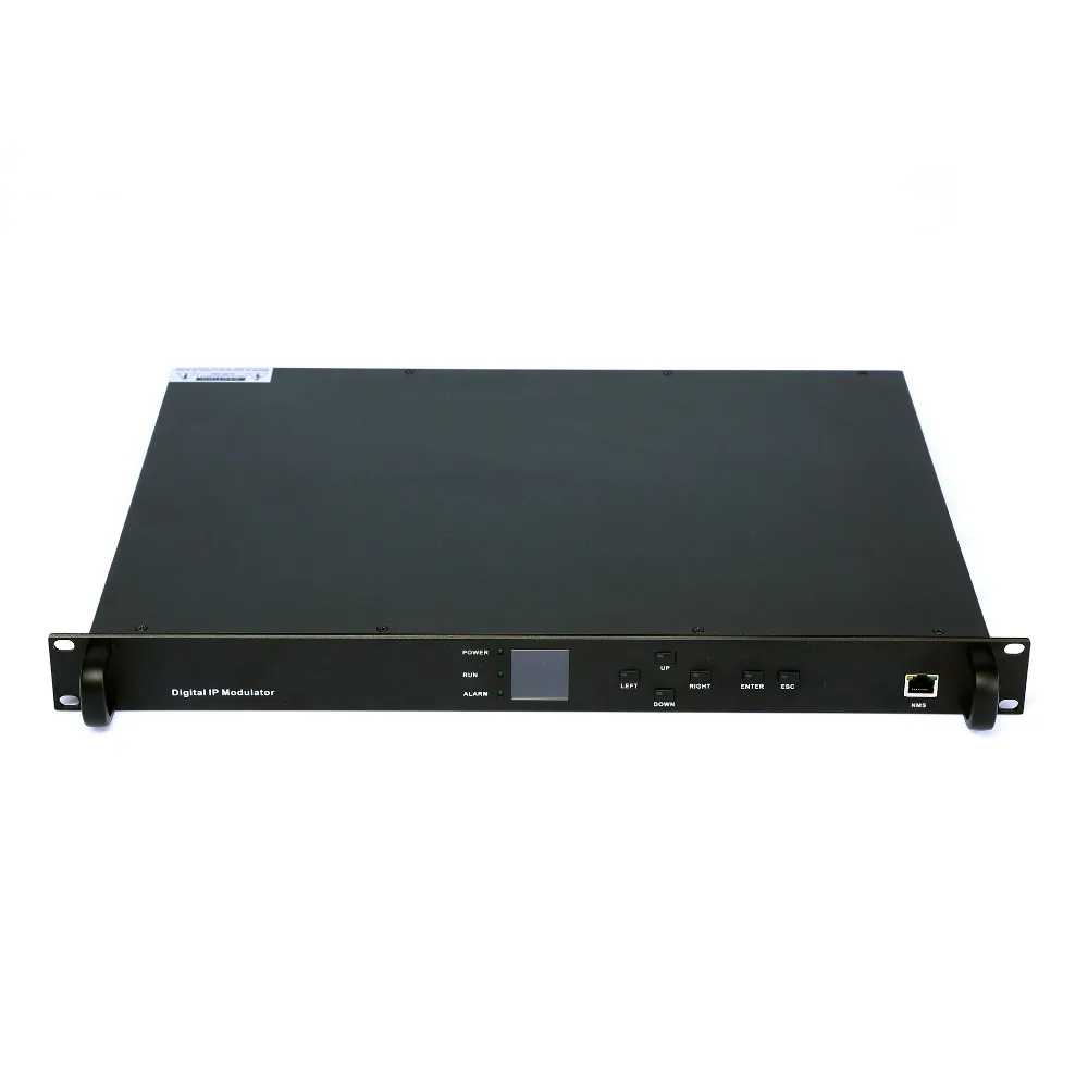 SKD1806 IP QAM модулятор 4 в RF DVB T 12 Частотная точка выход TS поток мультиплексирования 1U