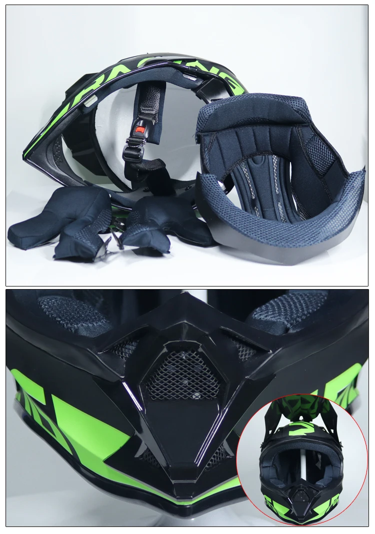 Мотоциклетный шлем ATV внедорожный велосипед Горный шлем Capacete Da Motocicleta Cascos шлем для мотокросса очки