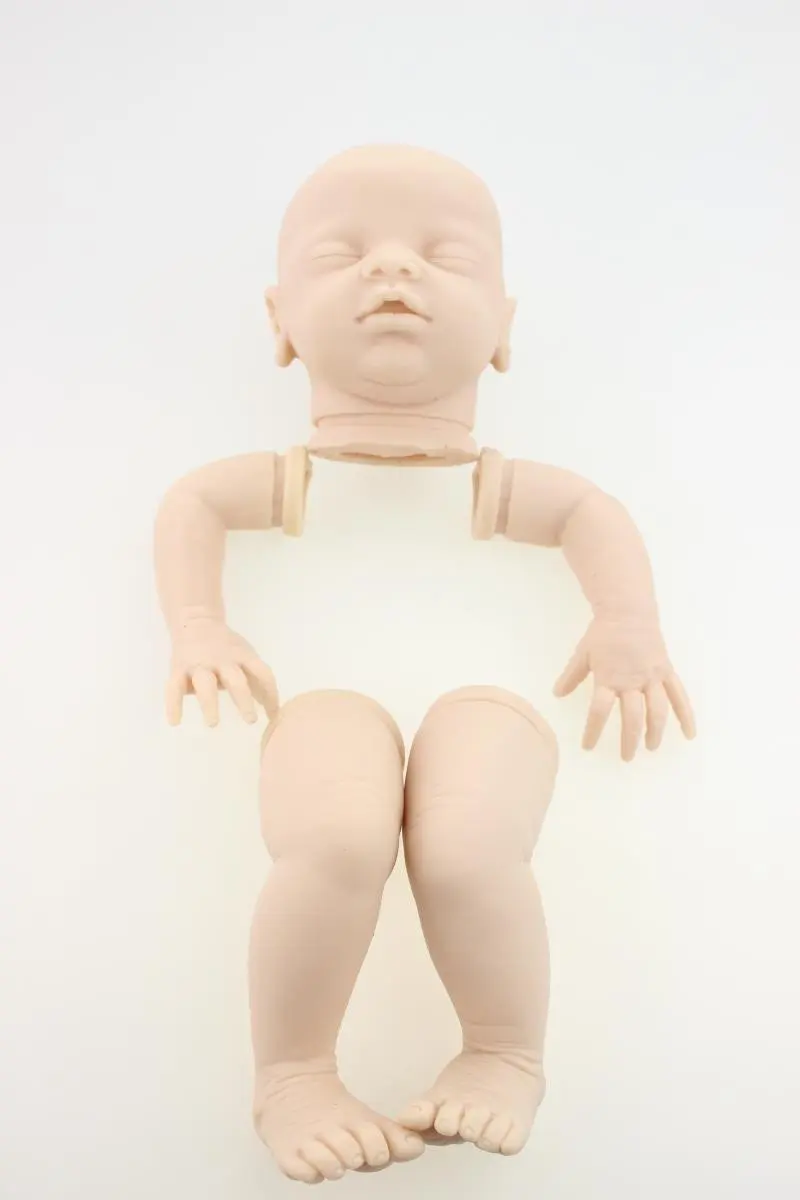 NPK 20 &quotзакрытые глаза DIY Reborn кукла наборы ручной работы Bebes De Silicona набор