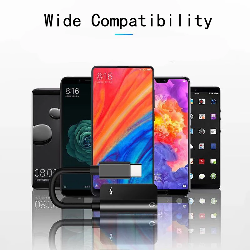 3 5 мм AUX аудио кабель 2 в 1 USB Type C зарядка адаптер для Leeco Le Max 2/Pro наушников