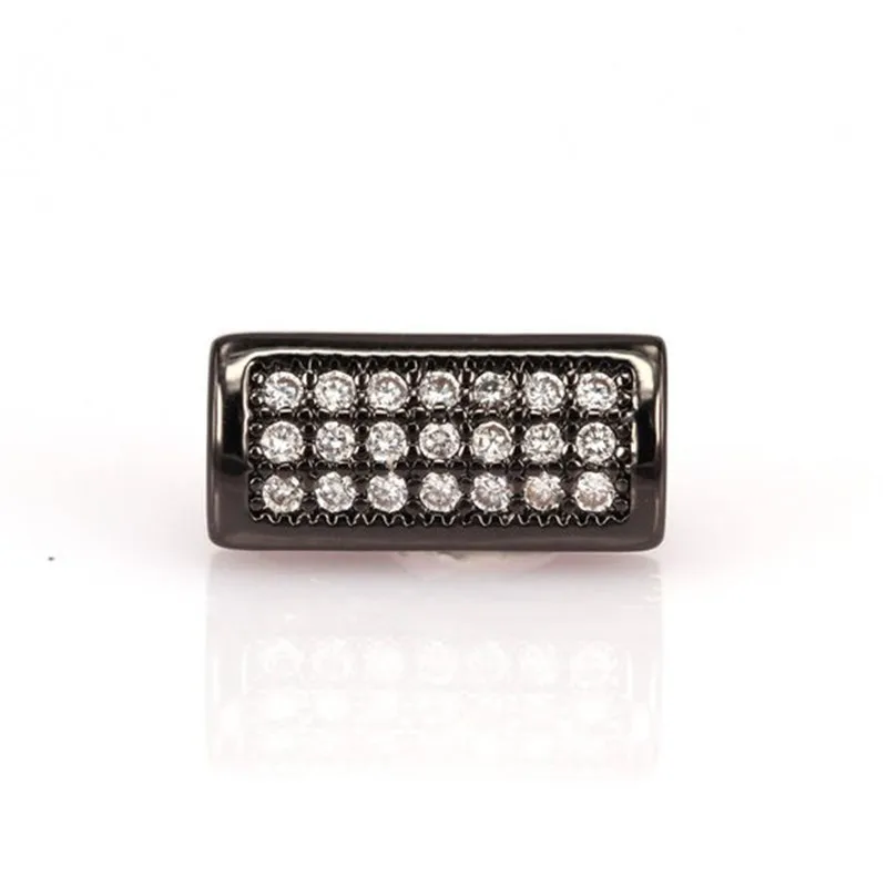 Прямоугольные бусины для регулируемого раздвижного узла закрывающие браслет с