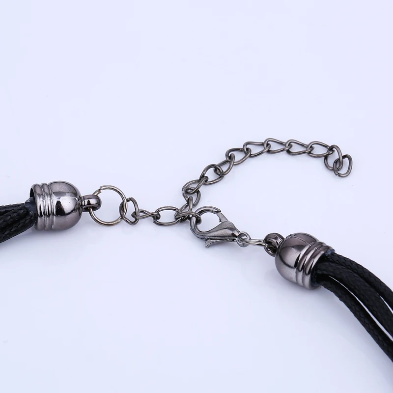 TDQUEEN винтажное ожерелье модная черная подвеска с цветком и жемчужиной Новое