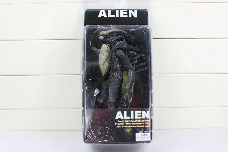 Высококачественная экшн фигурка NECA AVP Xenomorph Warrior Series Alien vs Predator тепловое зрение Albino