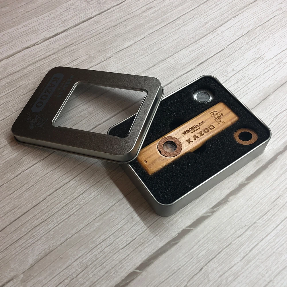 Индивидуальный деревянная гармоника Kazoo музыкальный инструмент укулеле гитара