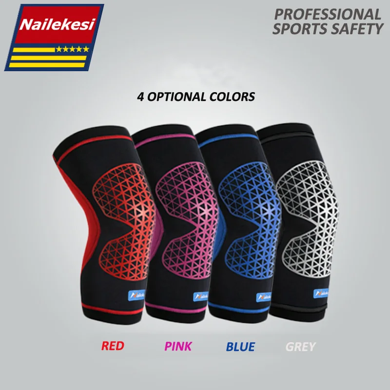 Дышащий теплый баскетбольный Футбол Спорт Безопасность волейбольный наколенник