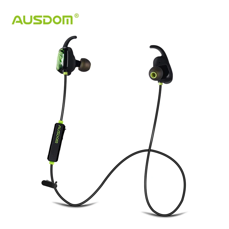 AUSDOM SP007 Беспроводной Bluetooth наушники Высокое качество спорт микрофон гарнитура |