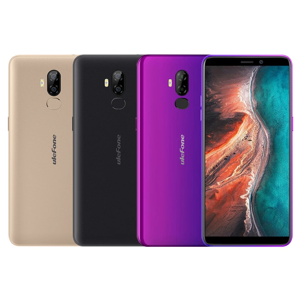 Мобильный телефон Ulefone P6000 Plus 4G LTE Android 9 0 6350 мАч смартфон 6 дюймов Face ID двойная