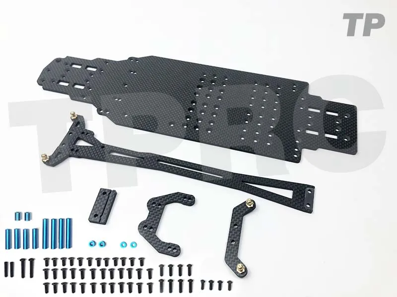 Рамка из углеродного волокна/Шасси TAMIYA XV01 запчасти для радиоуправляемых автомобилей бесплатная
