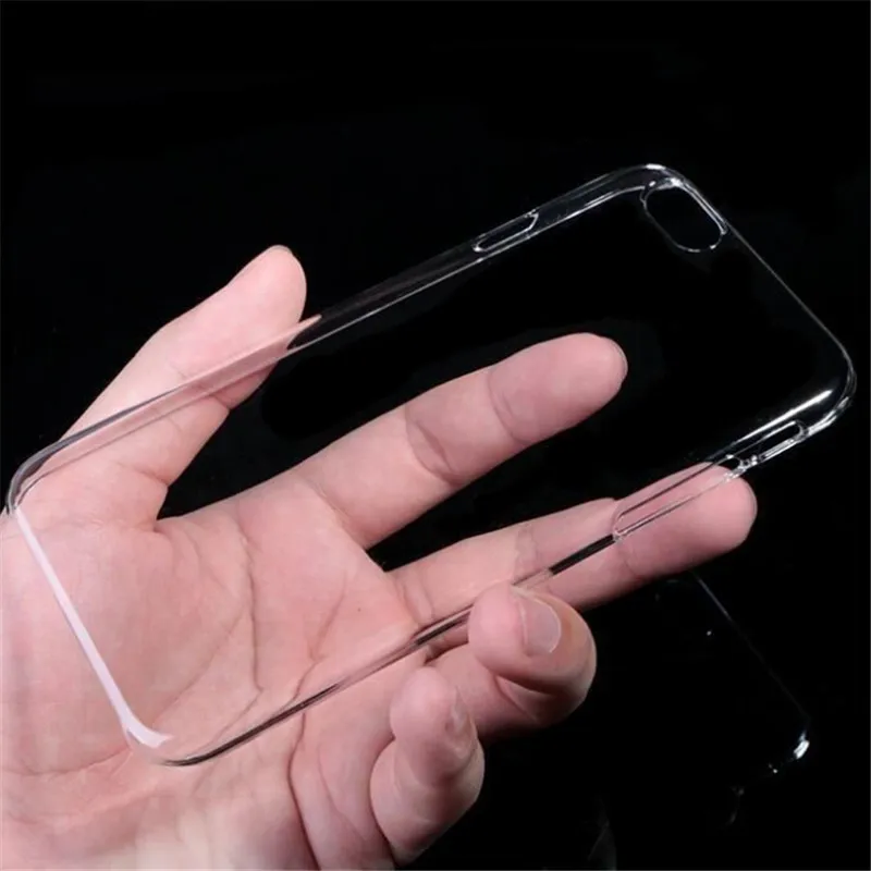 Ультратонкий чехол книжка из мягкого ТПУ с кристаллами для iPhone X 5S SE 6 6s 7 8 Plus