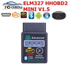 Диагностический сканер ELM327 HHOBD2 HH OBD V1.5 ELM327 работает с Android Torque Bluetooth ELM327 HH OBDII с чипом PIC18F25K80