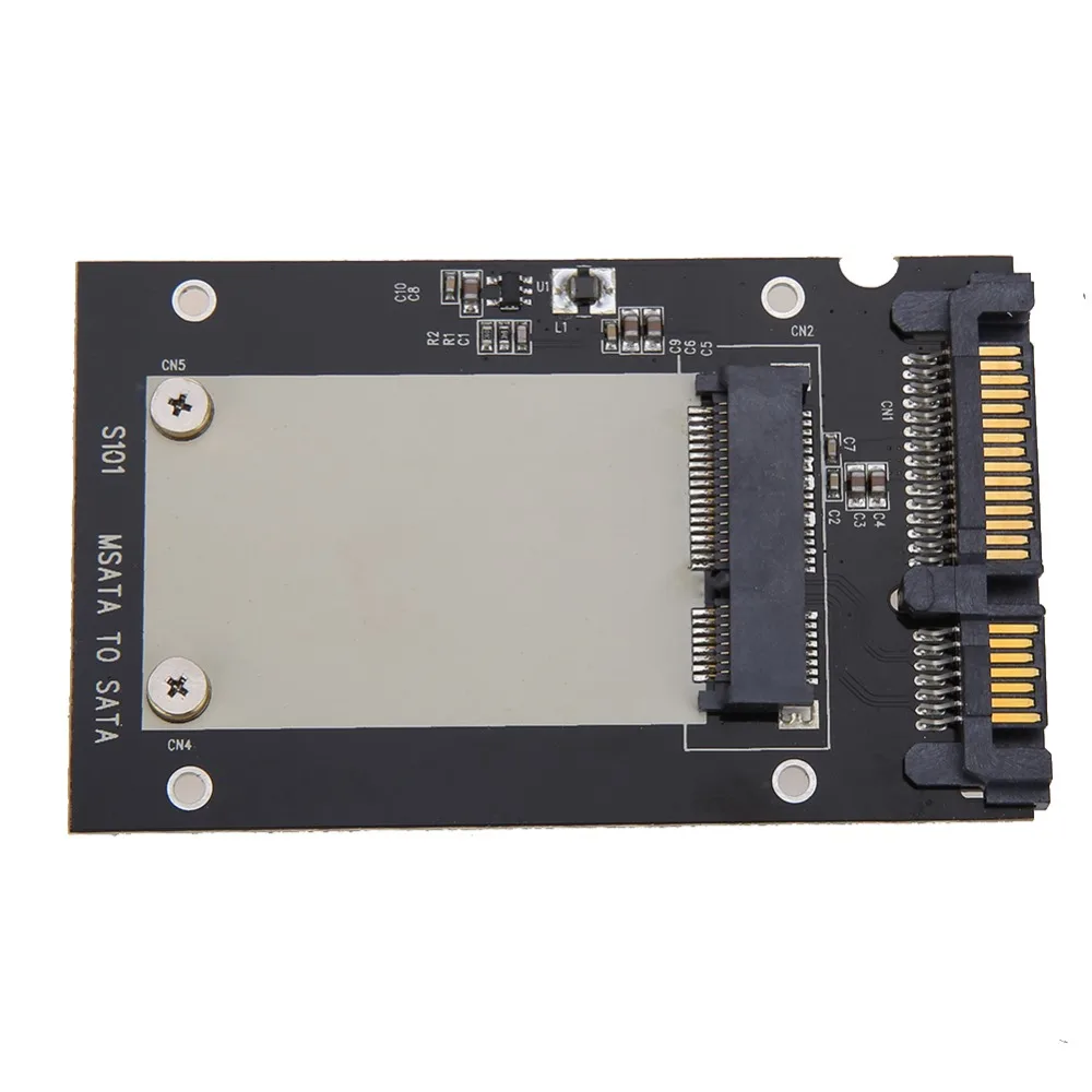 2 шт./лот универсальный 30*50 мм mSATA мини sata SSD до 5 дюймов SATA 22 Pin конвертер адаптера