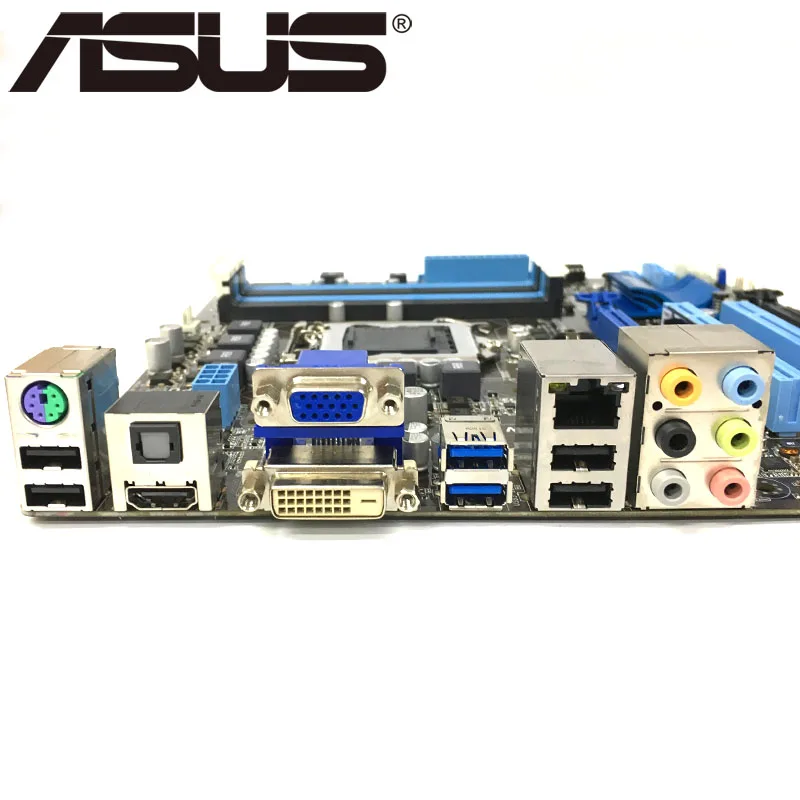 Материнская плата Asus P8H67 M PRO для настольного компьютера H67 Socket LGA 1155 i3 i5 i7 DDR3 32 Гб u ATX