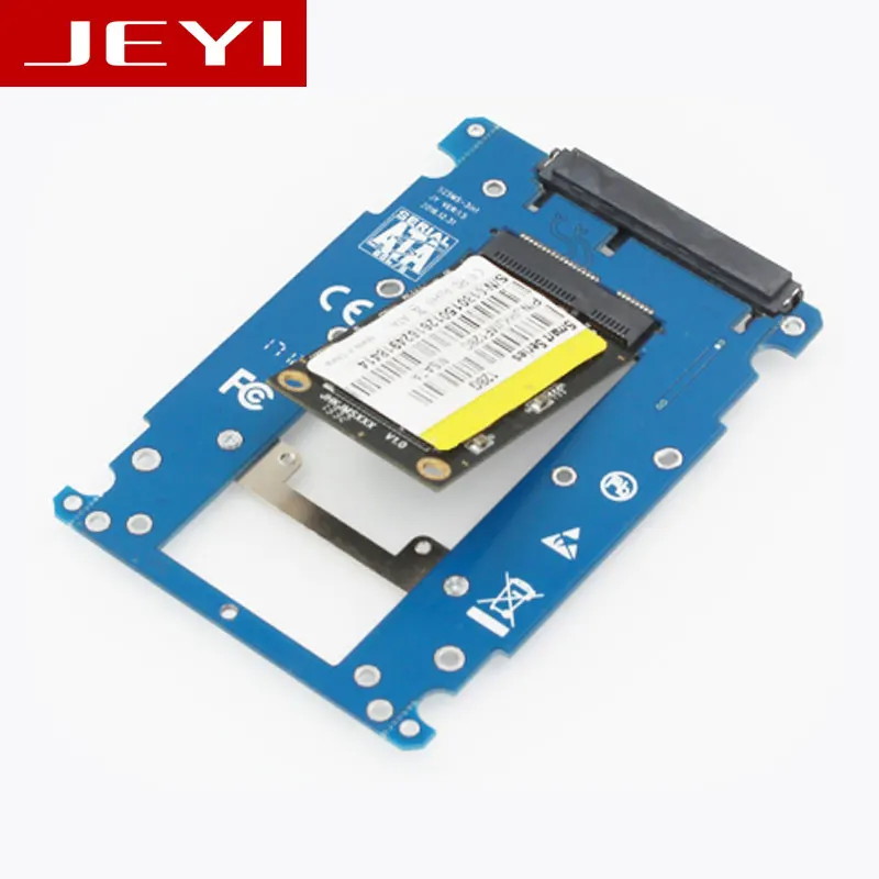 JEYI S112 mSATA-SATA SSD коробка SATAIII 2,5 'SSD HDD Caddy 27/50/70 мм mSATA 22Pin SATA 50 мм и SATA 52Pin и SATA3 SSD HDD Caddy