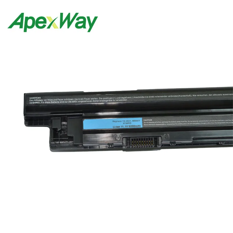 Apexway 6-ячеечный аккумулятор для ноутбука Dell Vostro Inspiron 2521 2421 17R 5721 3721 15R 5521 3521 14R 5421 3421