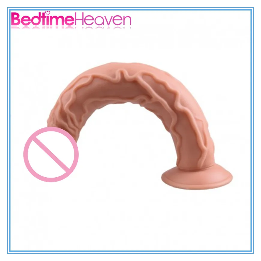 Высокое качество 35 см * 5 Присоске Большой Дилдо Реалистичные Super long Огромный