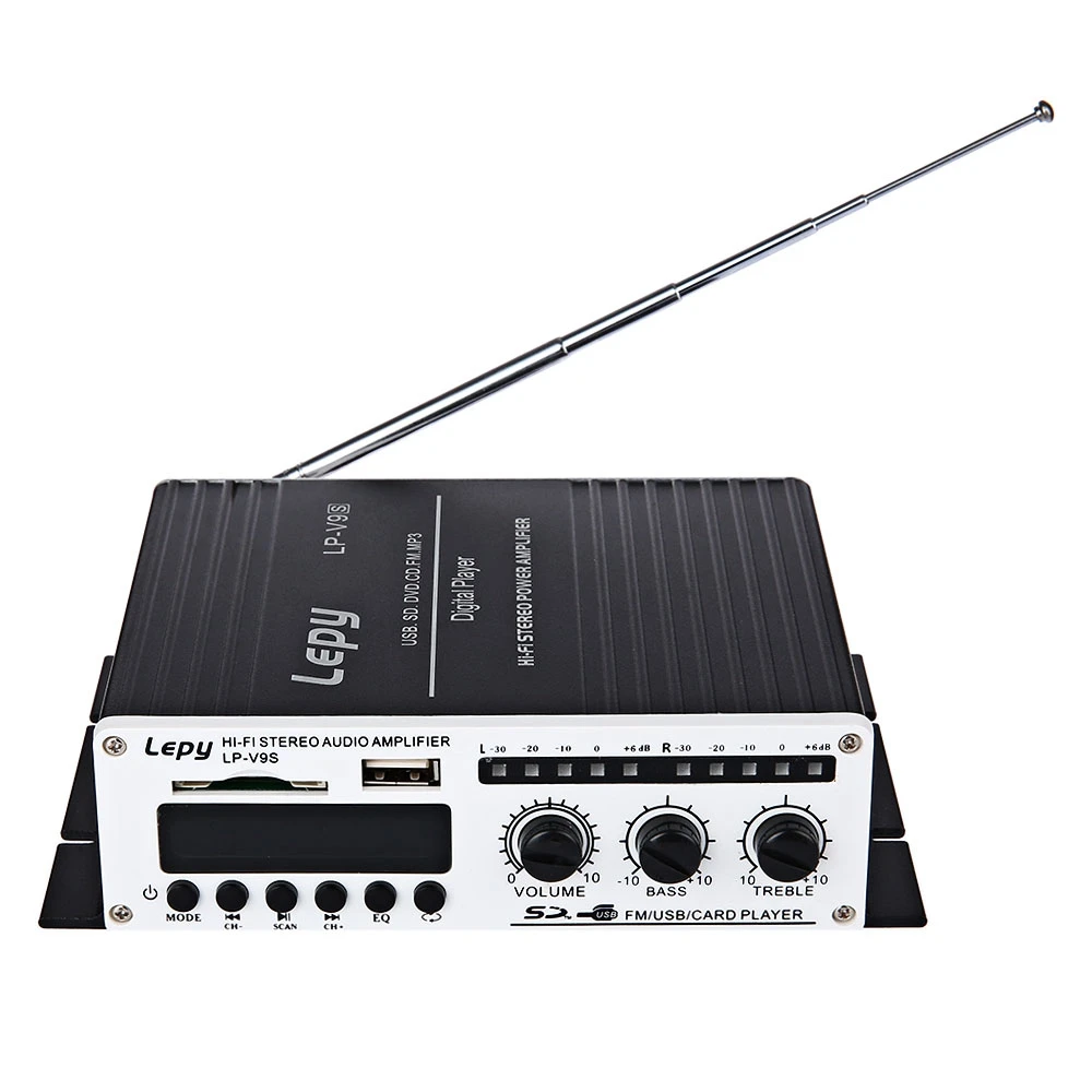LP V9S мини Hi Fi автомобильный усилитель мощный супер бас стерео аудио loudsper