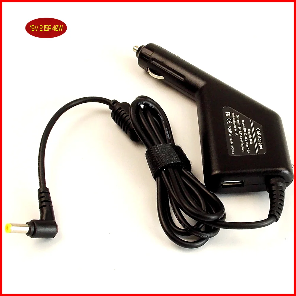 Автомобильный адаптер питания для ноутбука 19 в 2 15 А + USB-порт Gateway Mini PC 11 6