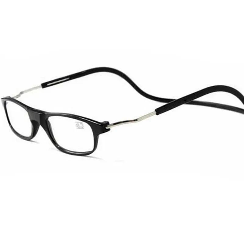 KESMALL Reading Glasses Women Men Magnetic Front Connect Eyeglass Hang Folding Acetate Frame Reader Gafas Lectura YL452 | Аксессуары для