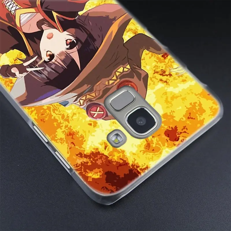 MLLSE аниме Konosuba Megumin Модный чехол КРЫШКА ДЛЯ samsung Galaxy J2 J4 CORE J3 J5 J7 ЕС J8 J6 J4 Plus J7 Prime
