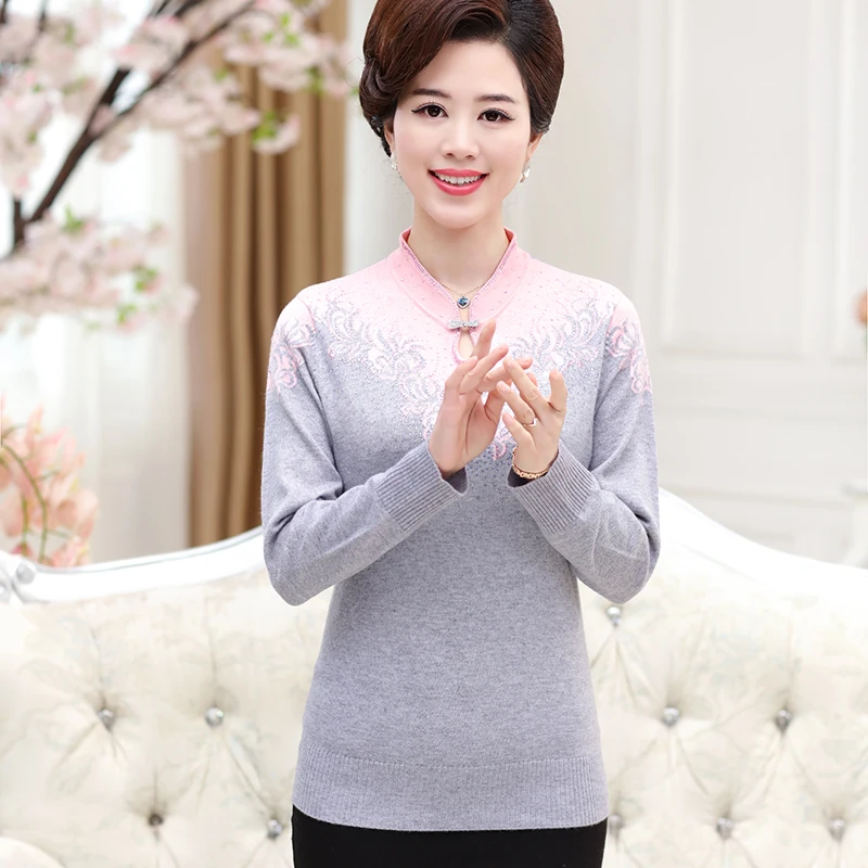 Для женщин свитер и пуловеры 2017 осень-зима водолазка Винтаж повседневная женская