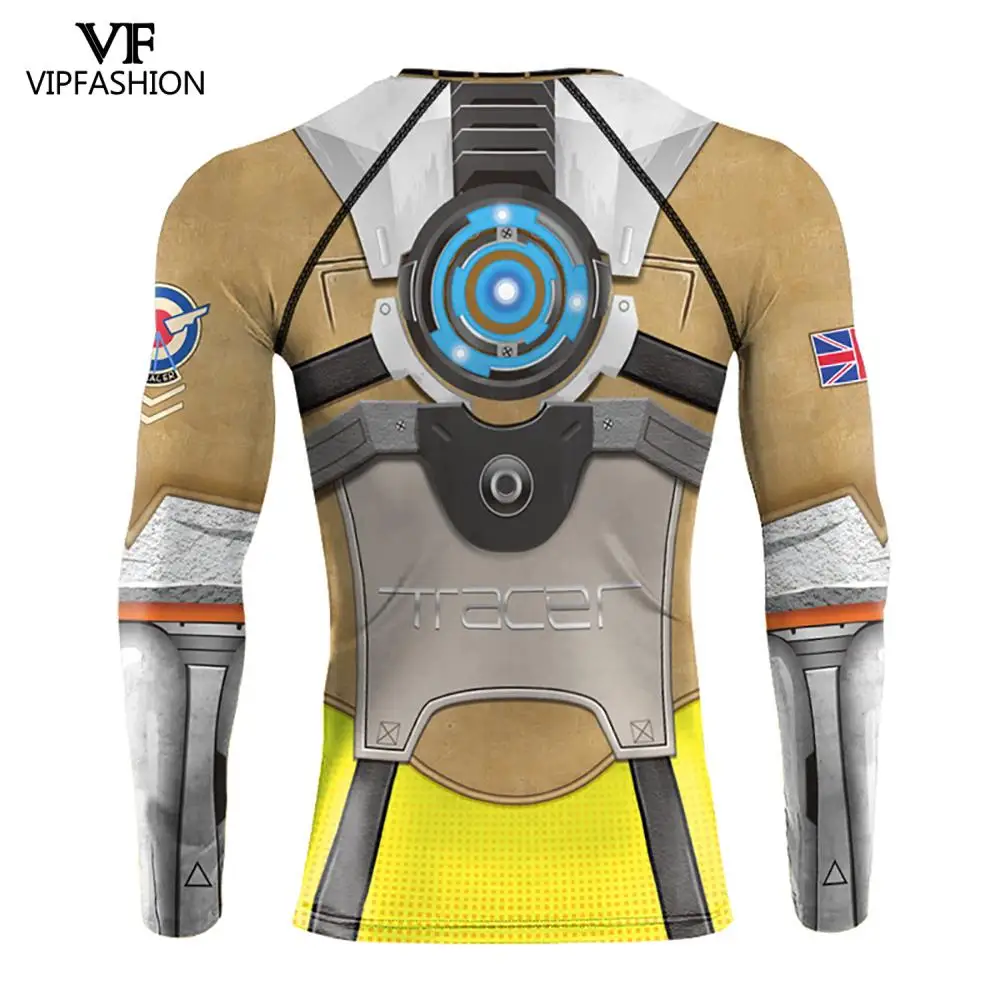 Лидер продаж 2019 модная мужская футболка с длинным рукавом и 3D-принтом героев из