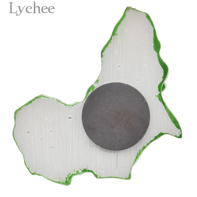 Lychee, Южная Африка, магнит на холодильник, креативный, 3D, сценический, смола, стикер на холодильник, украшение дома, сувениры для путешествий