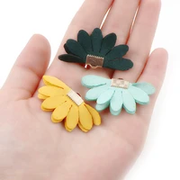 20pcs 23x45mm mix cloth flower tassel charms pendants supplies tassels for necklace bracelet making earring accessories