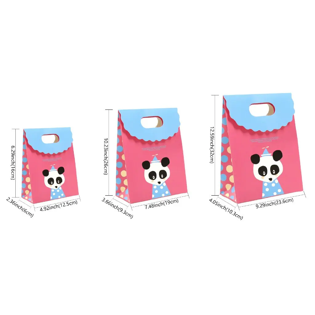 1 шт. бумажная сумка с принтом животных|Подарочные сумки и упаковка| |