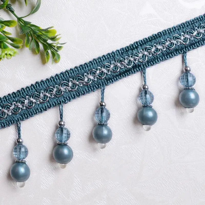 12 ярдов/партия КРУЖЕВНЫЕ ШТОРЫ тыквы|Кисти бахрома| |