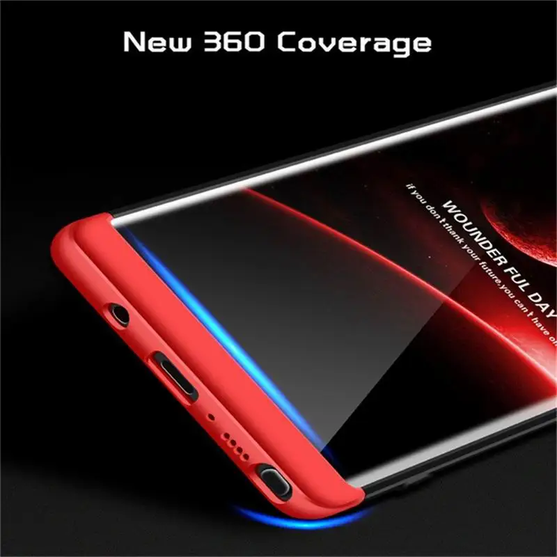 Hard PC 3 in1 Two-color Simple ultra-thin Shockproof Mobile Phone Protection Case for Samsung Galaxy note 8 |