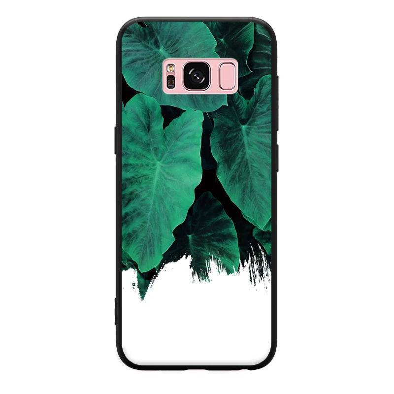 Жесткий чехол для телефона Monstera Plant Leaves с узором Xiaomi A1 5X RedMi 4A 4X 5 Plus Huawei Honor 6X 7X P8 P9 P10