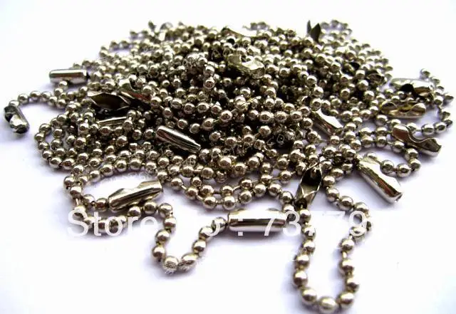 1000 шт./лот модная металлическая подвесная бирка с уплотнением/цепочка для