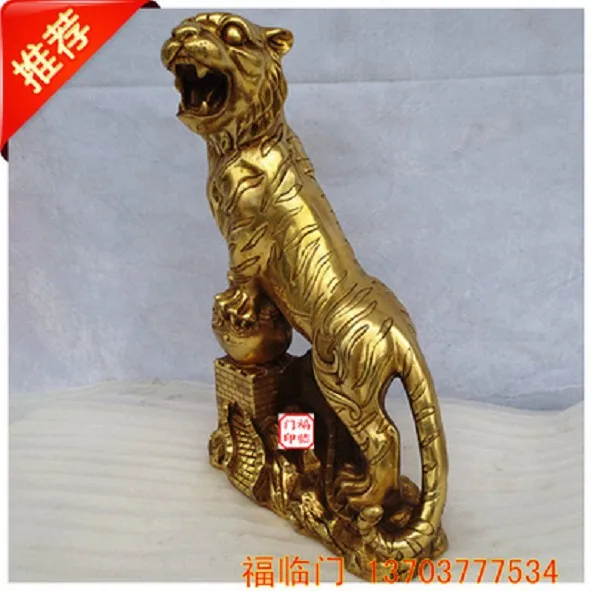 The opening of the Great Wall tiger copper ornaments cornucopia uiwang property gifts jewelry Home Furnishing cheer | Дом и сад