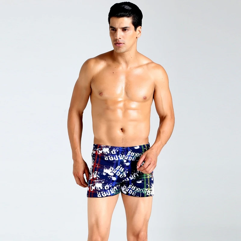 Swimmart любимых мужчин 2017 старинные гравюры резинкой и завязками плавательные